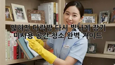 잊혀진 다락방, 다시 빛나게: 장기 미사용 공간 청소 완벽 가이드
